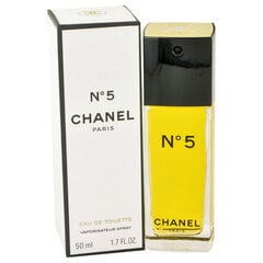 Tualetinis vanduo Chanel Nr.5 EDT moterims, 50 ml kaina ir informacija | Kvepalai moterims | pigu.lt