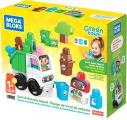 MEGA BLOKS HDL06 GREEN TOWN ОТДЕЛ СОРТИРОВКИ И ПЕРЕРАБОТКИ цена и информация | Игрушки для малышей | pigu.lt