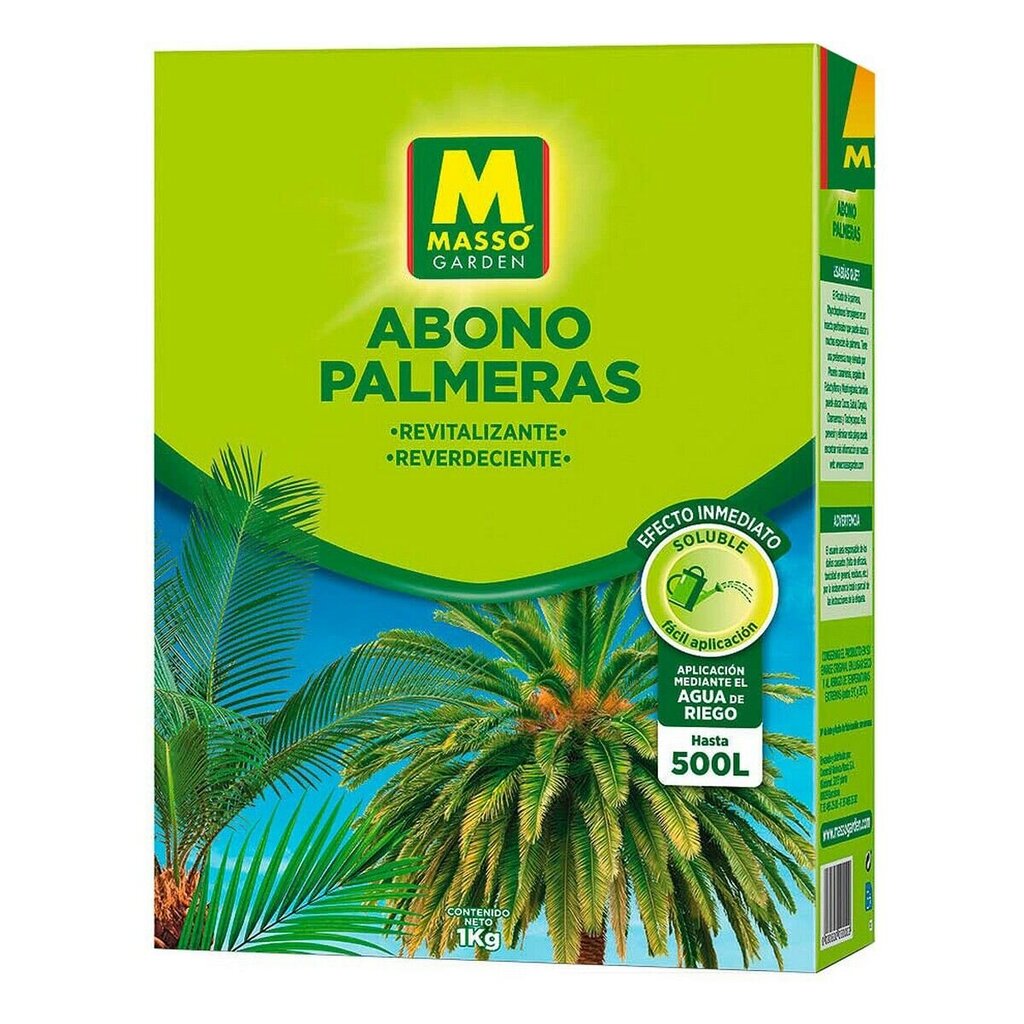 Neorganinės trąšos palmėms Massó 1 kg цена и информация | Birios trąšos | pigu.lt