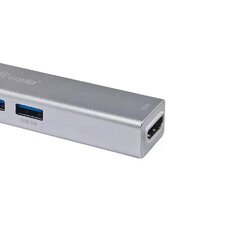 Adapteris Equip 133480, HDMI, USB-C kaina ir informacija | Adapteriai, USB šakotuvai | pigu.lt