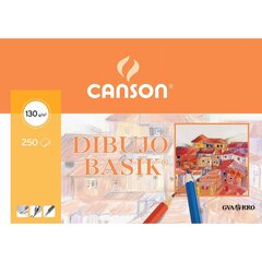 Piešimo popierius Canson Basik 250 lapų 130 g (32,5 x 46 cm) kaina ir informacija | Sąsiuviniai ir popieriaus prekės | pigu.lt