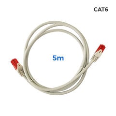 UTP 6 Tinklo kabelis EDM Pilka 5 m kaina ir informacija | Kabeliai ir laidai | pigu.lt
