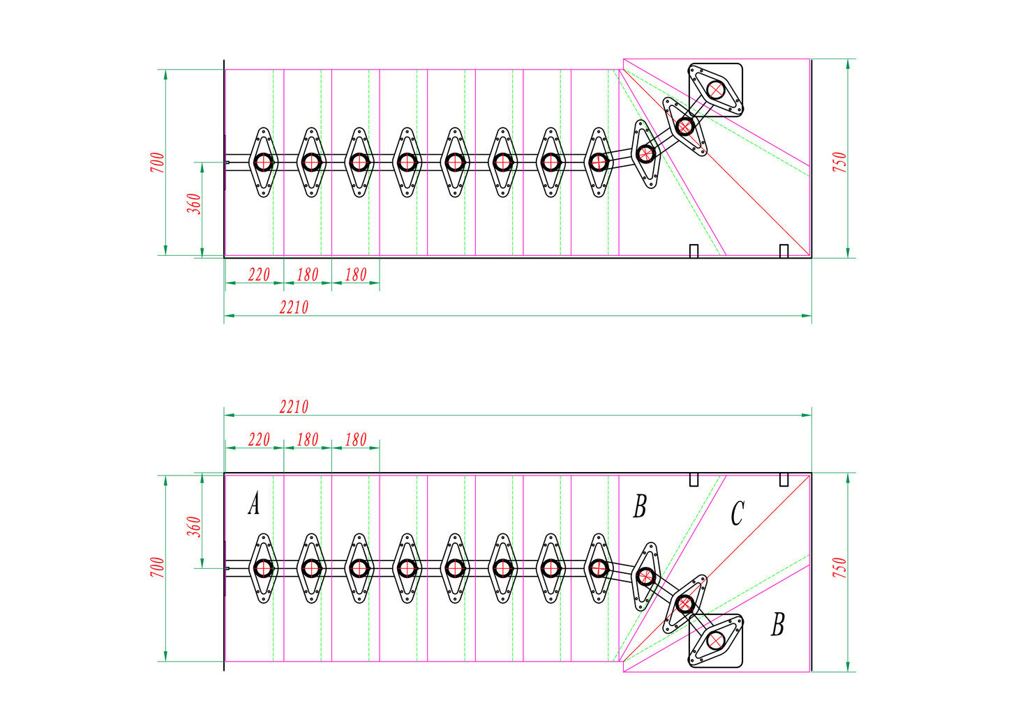 Moduliniai laiptai BOSTON DOLLE Antracite 1/4 posūkio. Aukštis rinkinys 228-300 cm цена и информация | Laiptai | pigu.lt