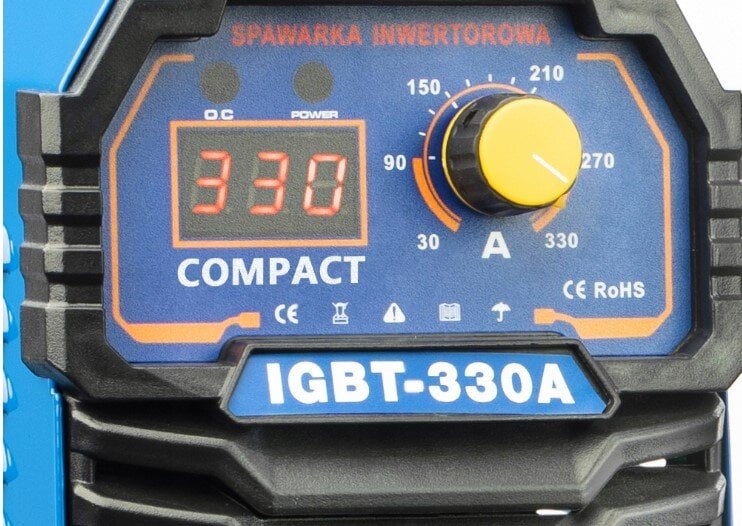 Inverterio suvirinimo aparatas -Weld Master IGBT-330A kaina ir informacija | Suvirinimo aparatai, lituokliai | pigu.lt