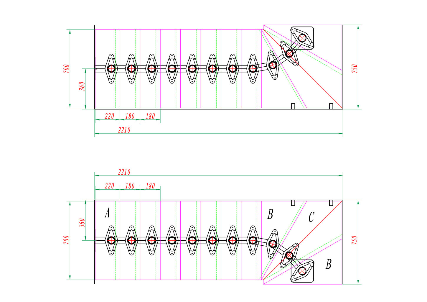 Moduliniai laiptai Boston Dolle 228-300 cm kaina ir informacija | Laiptai | pigu.lt