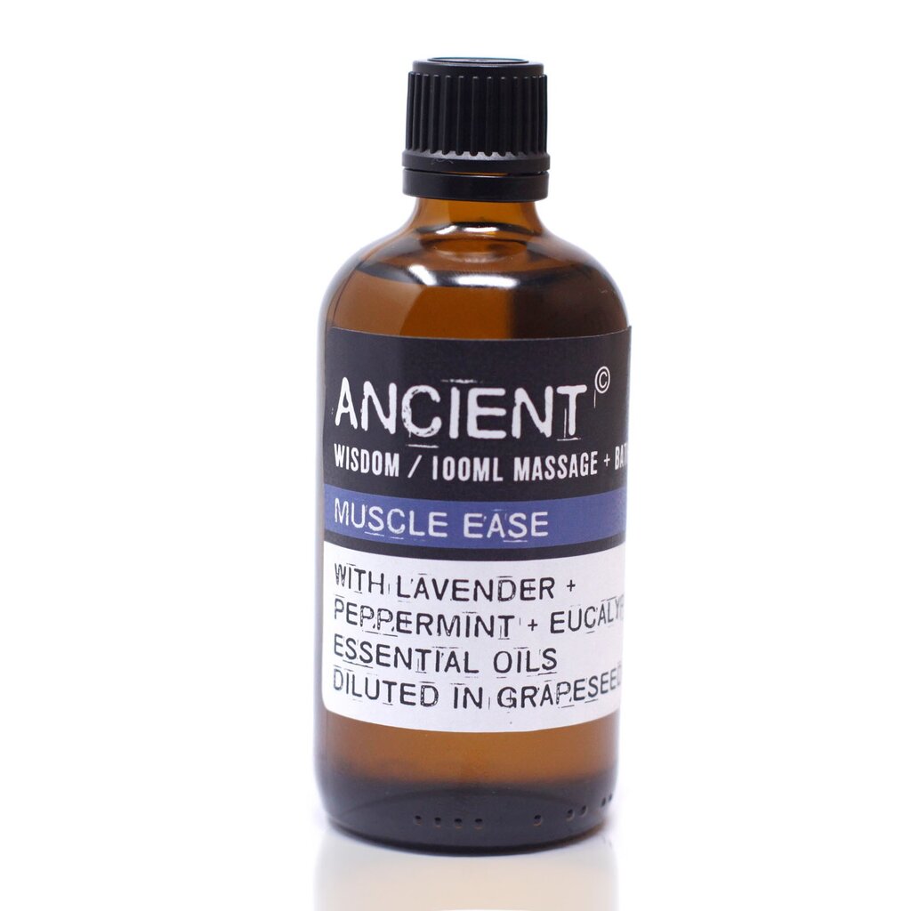 Masažo aliejus raumenims Muscle Ease, Ancient, 100 ml kaina ir informacija | Kūno kremai, losjonai | pigu.lt