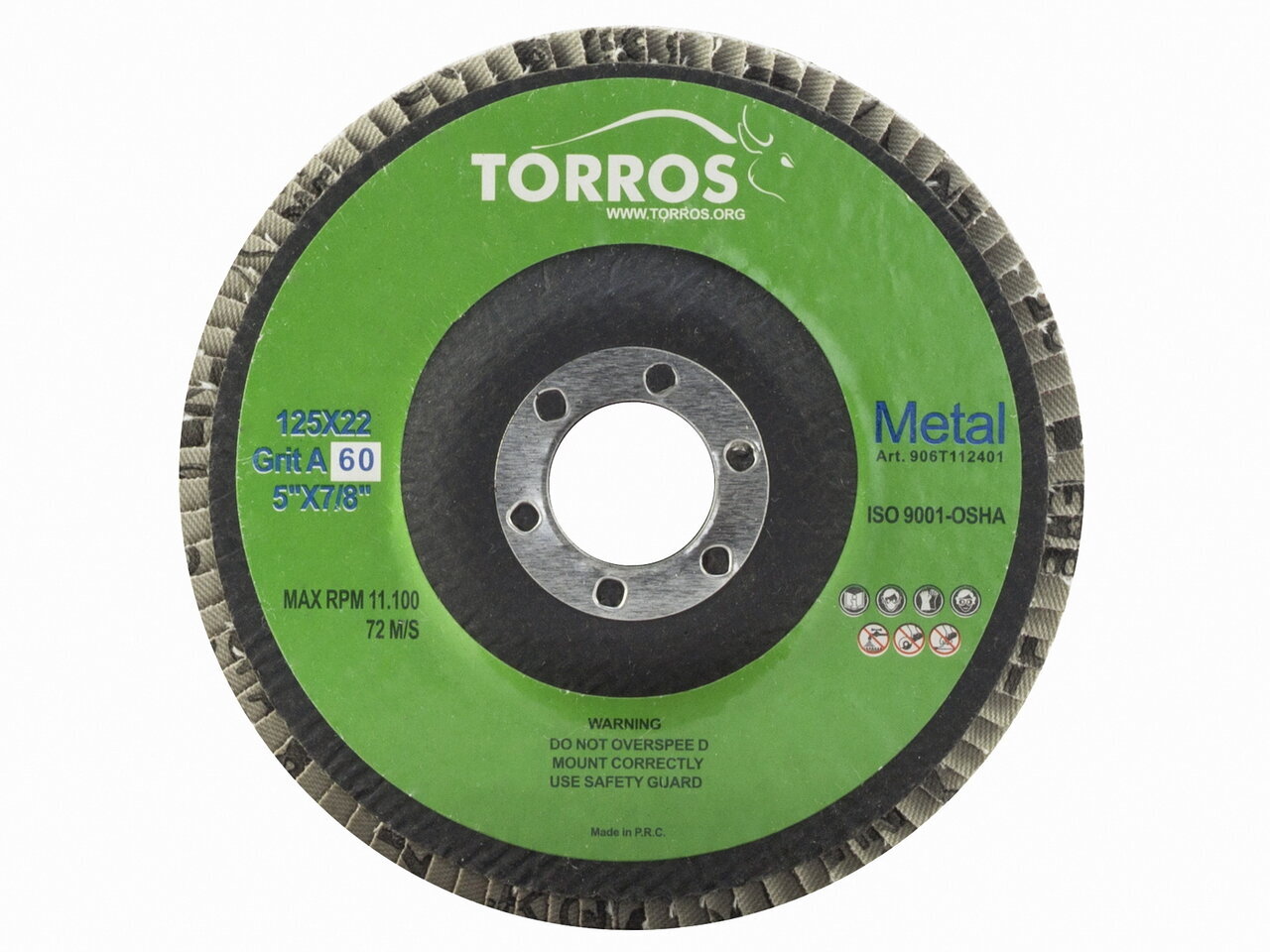 Šlifavimo diskas Torros P60 kaina ir informacija | Šlifuokliai | pigu.lt