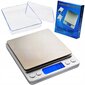 Jewellery Scale 500g 0.01g Digital Precise LCD, 2 indeliai kaina ir informacija | Svarstyklės (virtuvinės) | pigu.lt