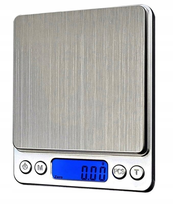 Jewellery Scale 500g 0.01g Digital Precise LCD, 2 indeliai цена и информация | Svarstyklės (virtuvinės) | pigu.lt