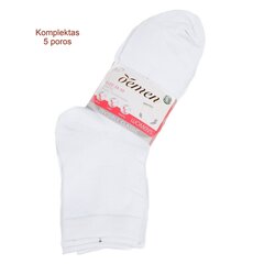 Moteriškos medvilninės kojinės 4991, 5 poros kaina ir informacija | Moteriškos kojinės | pigu.lt