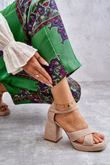Basutės moterims Lewski Shoes BSB23677.2681, rudos kaina ir informacija | Basutės moterims | pigu.lt