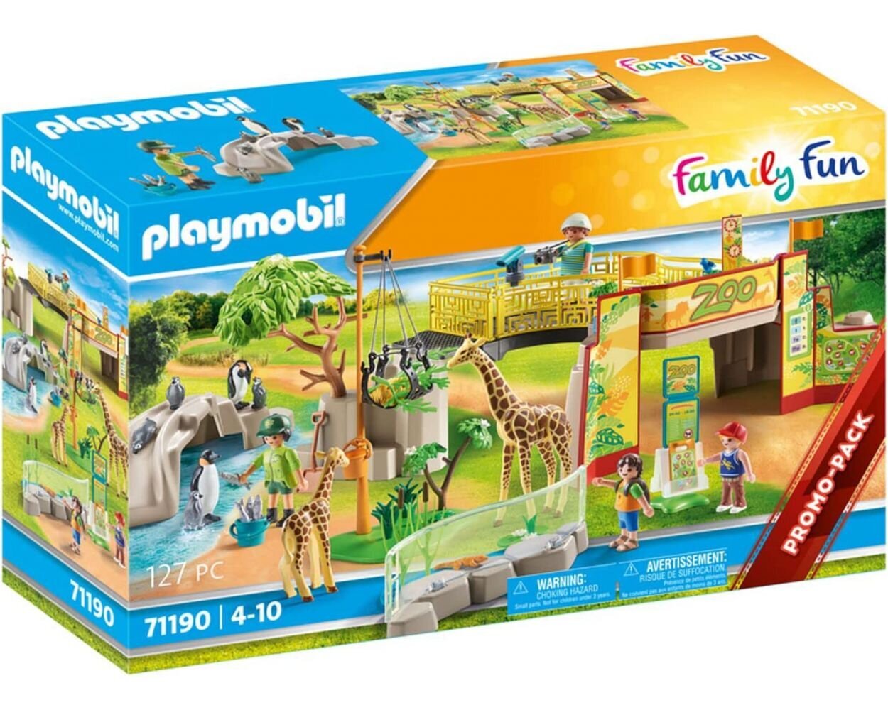 71190 PLAYMOBIL® Family Fun, Большой зоопарк цена | pigu.lt