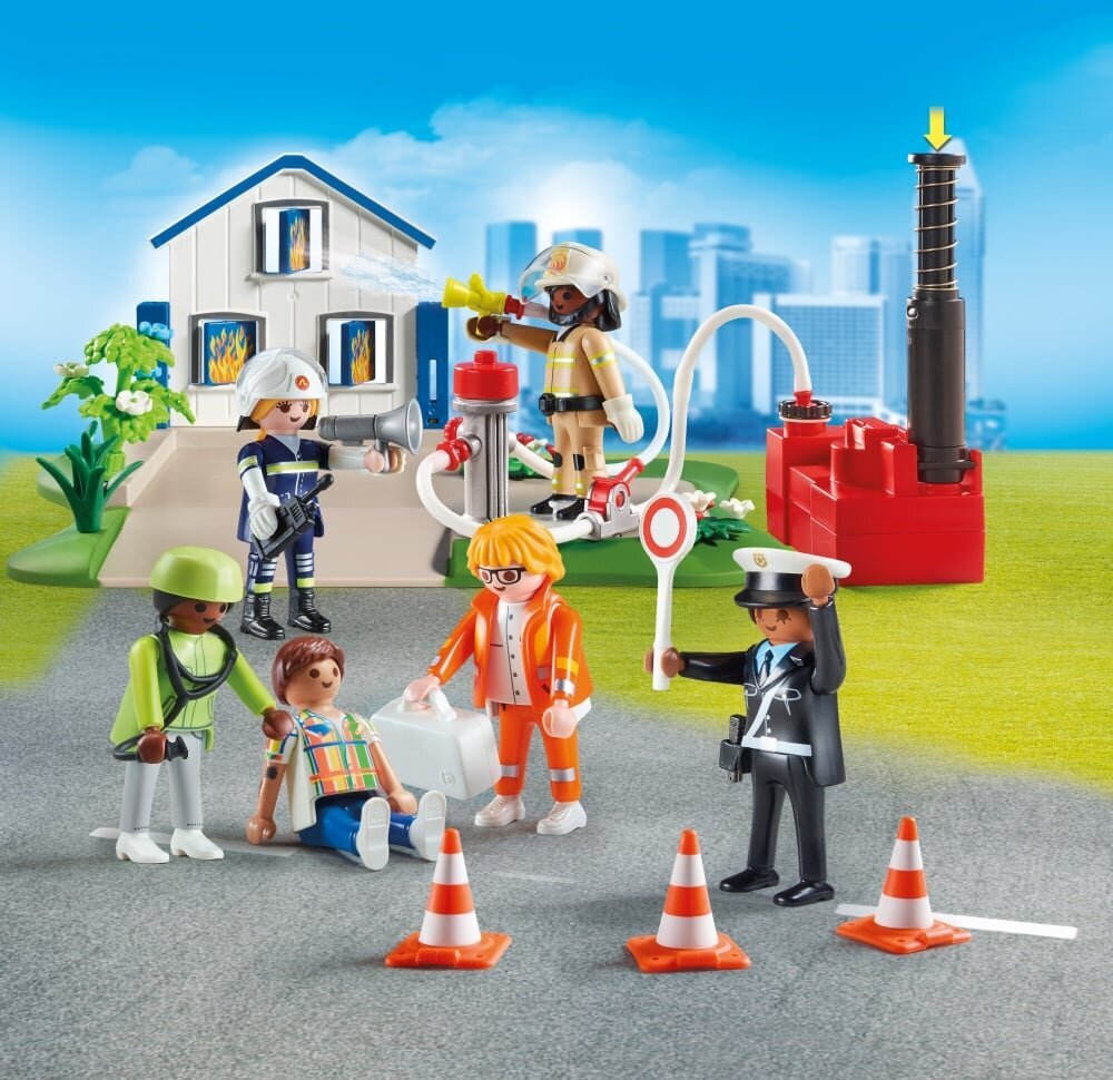 70980 PLAYMOBIL® My Figures, Gelbėjimo misija kaina ir informacija | Konstruktoriai ir kaladėlės | pigu.lt