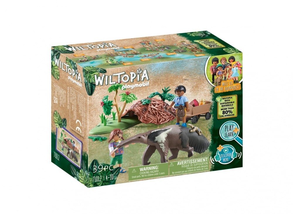 71012 PLAYMOBIL® Wiltopia, Skruzdėlės kaina ir informacija | Konstruktoriai ir kaladėlės | pigu.lt