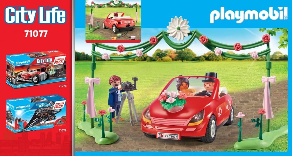 71077 PLAYMOBIL® City Life, Vestuvių pora цена и информация | Konstruktoriai ir kaladėlės | pigu.lt