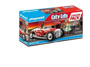 71078 PLAYMOBIL® City Life, Винтажный автомобиль для пары цена и информация | Конструкторы и кубики | pigu.lt