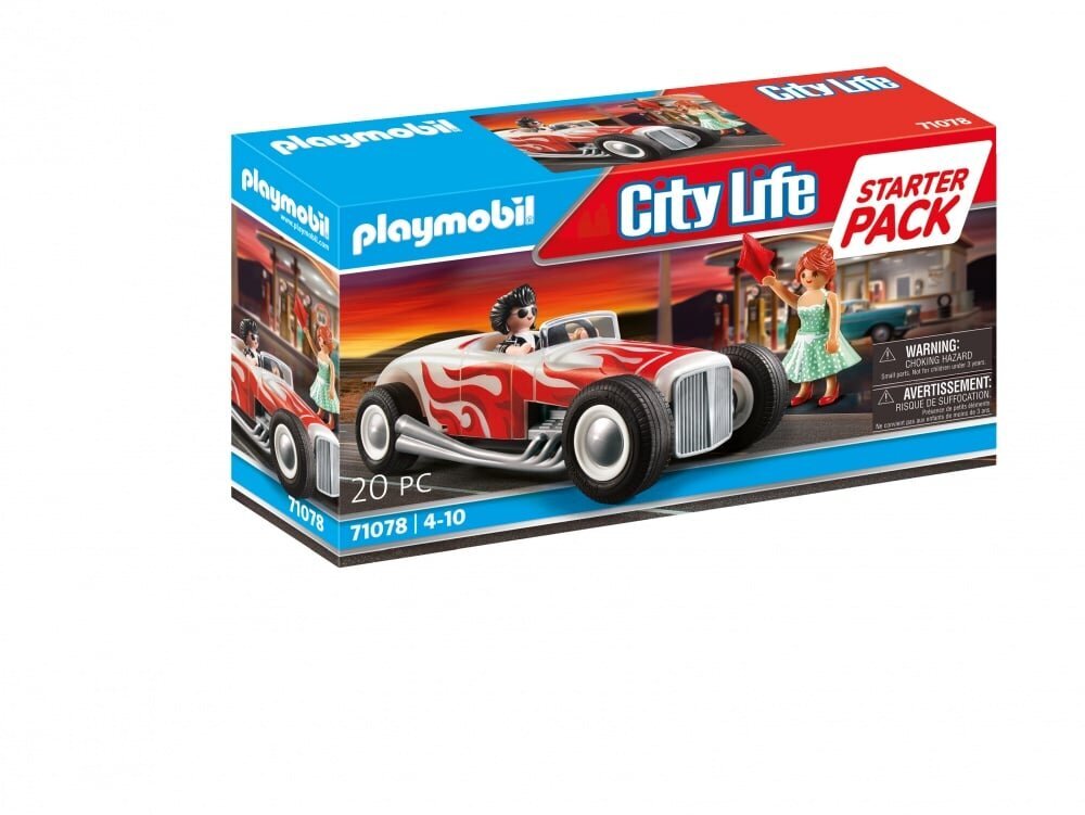 71078 PLAYMOBIL® City Life, Poros senovinis automobilis kaina ir informacija | Konstruktoriai ir kaladėlės | pigu.lt