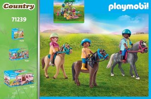 71239 PLAYMOBIL® Country, kaimo iškyla su žirgais kaina ir informacija | Konstruktoriai ir kaladėlės | pigu.lt