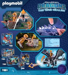 71081 PLAYMOBIL® Dragons, The Nine Realms Thunder ir Tom kaina ir informacija | Konstruktoriai ir kaladėlės | pigu.lt