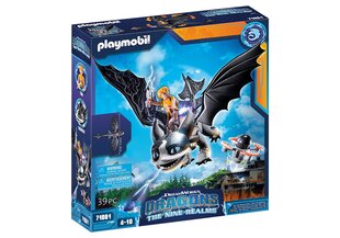 71081 PLAYMOBIL® Dragons, The Nine Realms Thunder ir Tom kaina ir informacija | Konstruktoriai ir kaladėlės | pigu.lt