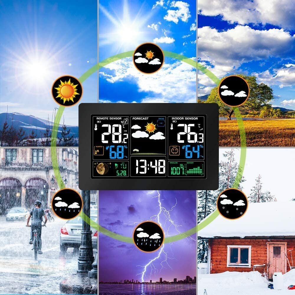 Meteorologinė orų stotelė Vonivi цена и информация | Meteorologinės stotelės, termometrai | pigu.lt