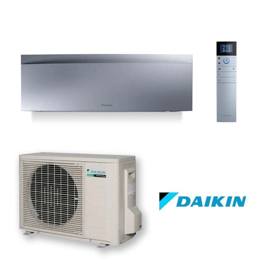 Oro kondicionieriaus komplektas Daikin Emura 2.0/2.5kW, FTXJ20AS-RXJ20A kaina ir informacija | Kondicionieriai, šilumos siurbliai, rekuperatoriai | pigu.lt