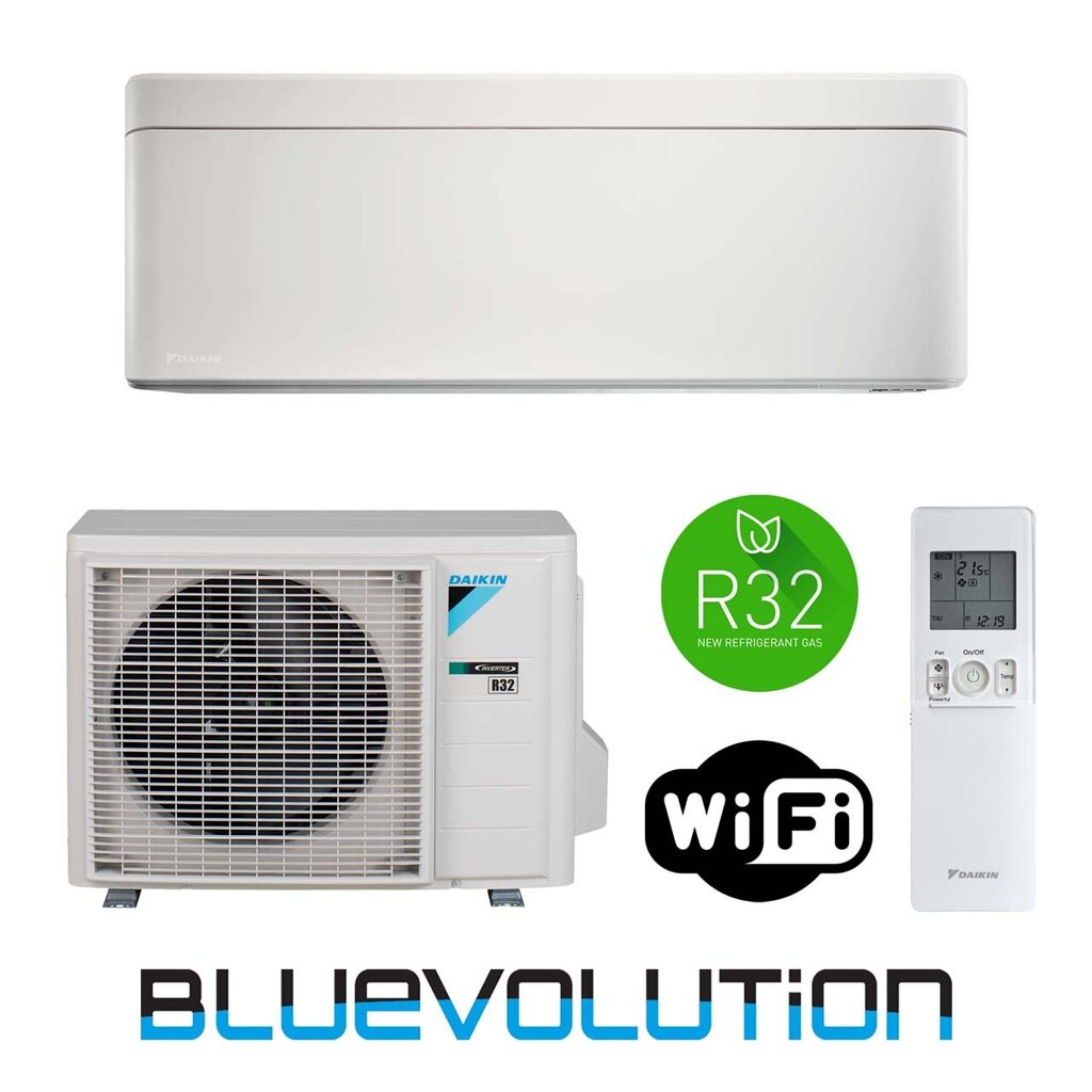 Oro kondicionieriaus komplektas Daikin Stylish 5.0/5.8kW, FTXA50AW-RXA50B kaina ir informacija | Kondicionieriai, šilumos siurbliai, rekuperatoriai | pigu.lt