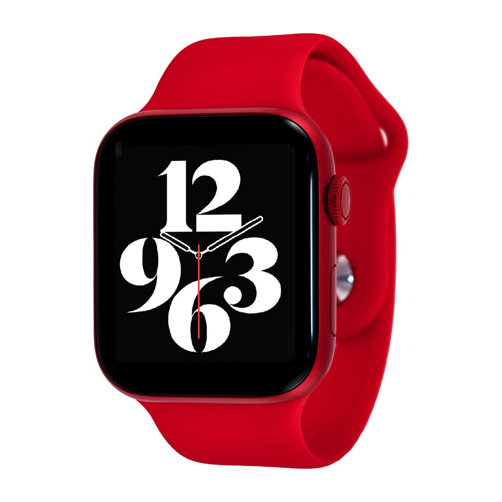Watchmark Fashion Wi12 Red цена и информация | Išmanieji laikrodžiai (smartwatch) | pigu.lt