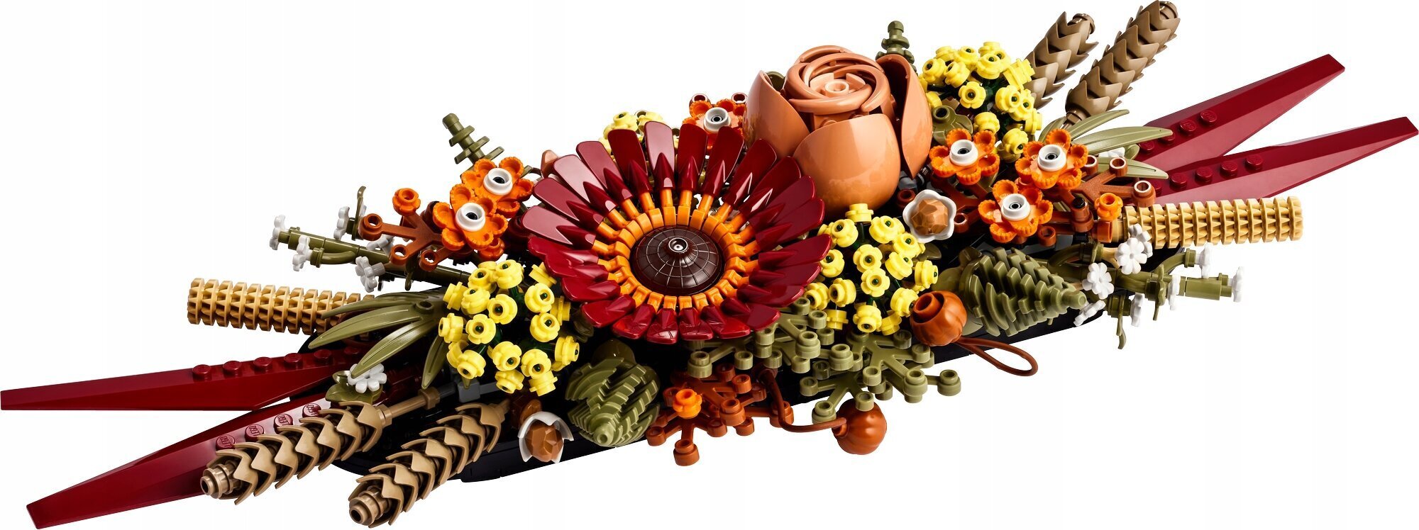 10314 LEGO® Icons Džiovintų gėlių puošmena цена и информация | Konstruktoriai ir kaladėlės | pigu.lt
