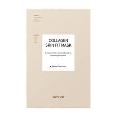 Maitinamoji kologeno veido kaukė Jayjun Collagen skin fit Mask, 26,5 ml kaina ir informacija | Veido kaukės, paakių kaukės | pigu.lt