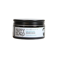 Barzdos kaukė Happy Beard Wildocean Beard Mask, 100 ml kaina ir informacija | Skutimosi priemonės ir kosmetika | pigu.lt