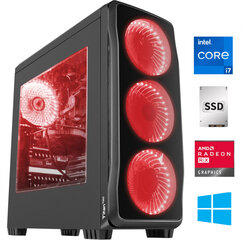 Gamer i7-4770 8GB 512GB SSD RX6700 XT Windows 10 Professional kaina ir informacija | Stacionarūs kompiuteriai | pigu.lt