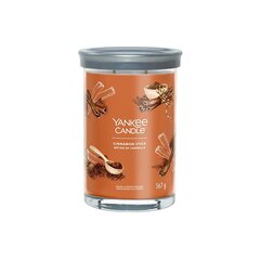 Yankee Candle Aromatinė žvakė Signature tumbler large Cinnamon Stick 567 g цена и информация | Подсвечники, свечи | pigu.lt