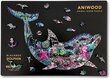 Medinė dėlionė Aniwood Delfinas, 130 d. kaina ir informacija | Dėlionės (puzzle) | pigu.lt