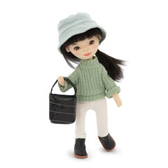 Lėlė Sweet Sisters Lilu žaliu megztiniu 32см kaina ir informacija | Žaislai mergaitėms | pigu.lt