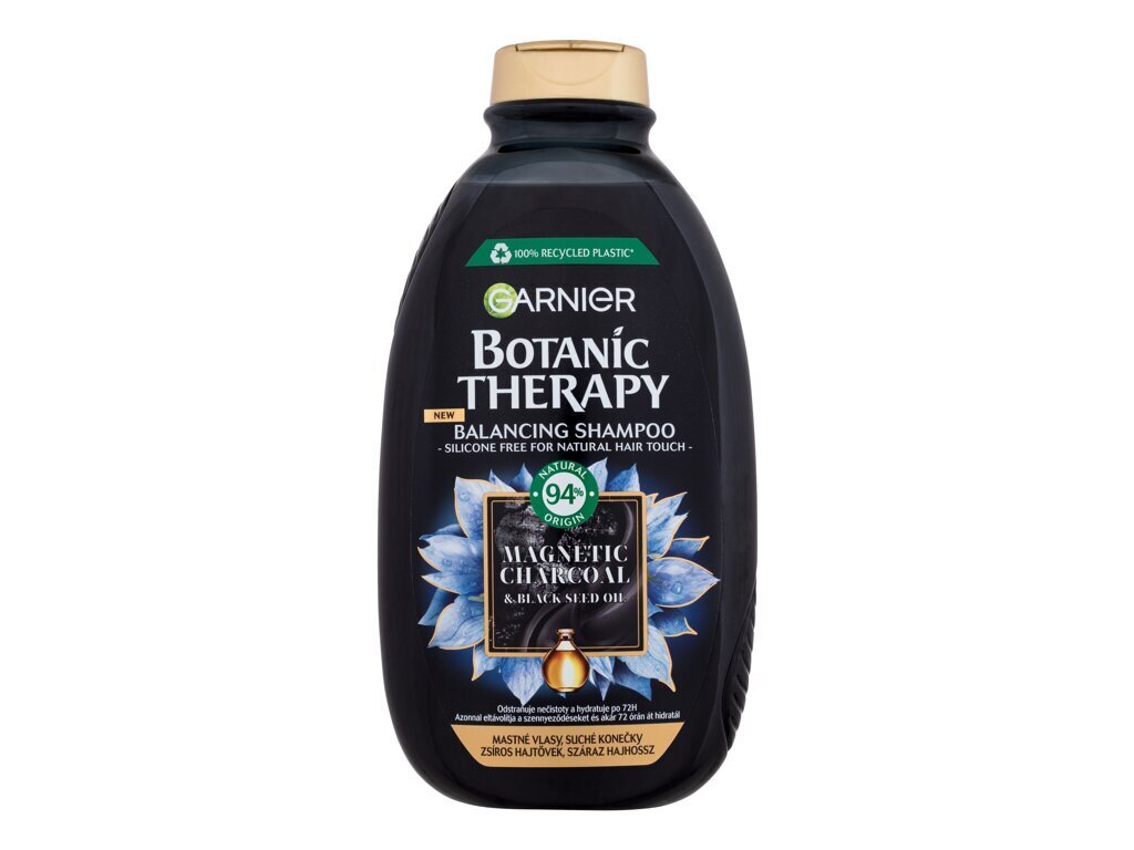 Šampūnas riebiems plaukams Garnier Botanic Therapy Magnetic Charcoal 400 ml kaina ir informacija | Šampūnai | pigu.lt