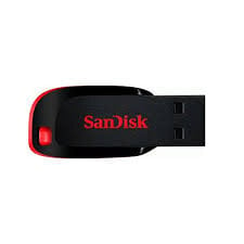 Sandisk Cruzer Blade 64GB USB 2.0 kaina ir informacija | USB laikmenos | pigu.lt