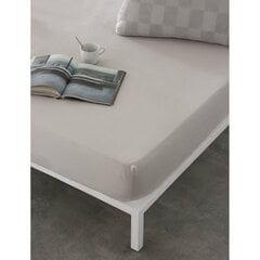 Подогнанный нижний лист Naturals ELBA Светло-серый 105 x 190/200 cm (105 кровать) цена и информация | Простыни | pigu.lt