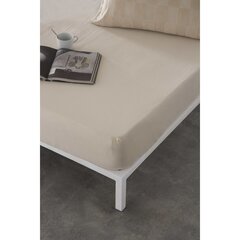 Подогнанный нижний лист Naturals ELBA Бежевый 105 x 190/200 cm (105 кровать) цена и информация | Простыни | pigu.lt