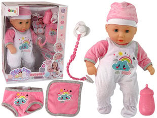 Interaktyvi lėlė kūdikis su ir priedais LeanToys kaina ir informacija | Žaislai mergaitėms | pigu.lt