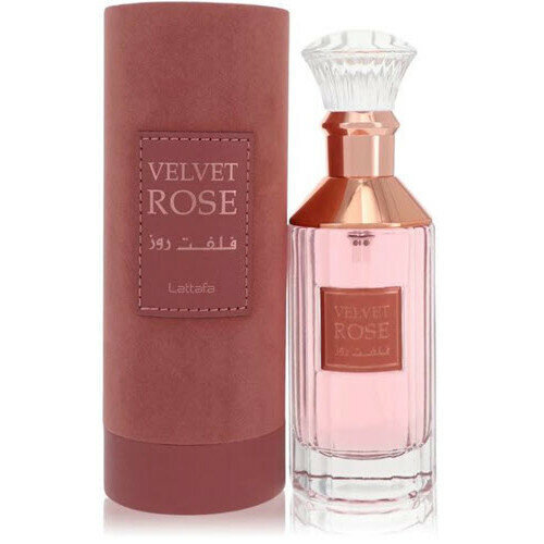 Kvapusis vanduo moterims Lattafa Velvet Rose EDP, 100 ml kaina ir informacija | Kvepalai moterims | pigu.lt