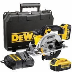 Аккумуляторная дисковая пила DCS391M2, 18V / 4,0Ah, DeWalt цена и информация | Пилы, циркулярные станки | pigu.lt