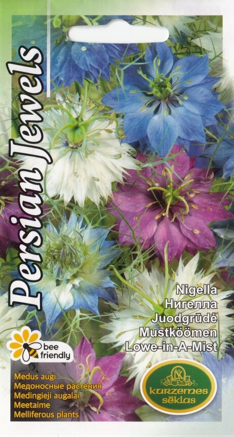Juodgrūdė Persian Jewels kaina ir informacija | Gėlių sėklos | pigu.lt