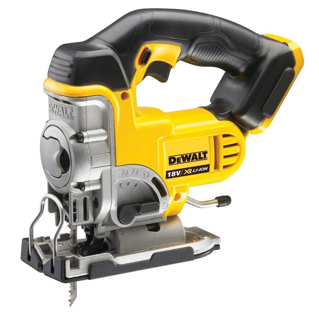 Akumuliatorinis siaurapjūklis DeWalt DCS331N 18 V цена и информация | Pjūklai, pjovimo staklės | pigu.lt