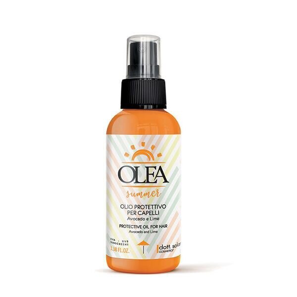 Plaukų aliejus apsaugantis nuo saulės su avokadu ir laimu Dr. Solari Olea Summer Protective Oil, 100ml kaina ir informacija | Priemonės plaukų stiprinimui | pigu.lt