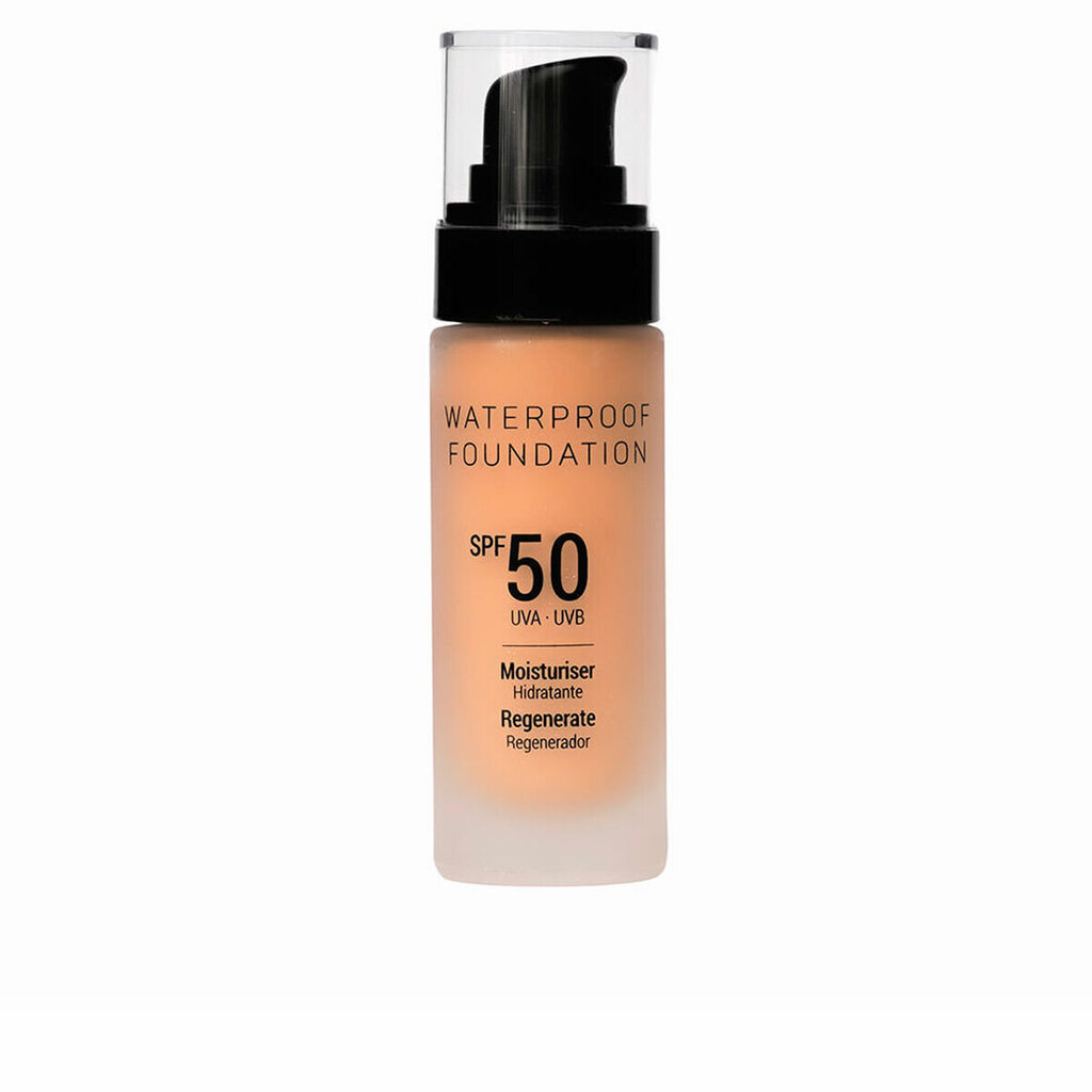 Vandeniui atsparus makiažo pagrindas Vanessium Waterproof Foundation SPF50+ 2-02, 30 ml цена и информация | Makiažo pagrindai, pudros | pigu.lt