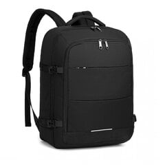 Мужской рюкзак Ramon Black, черный цена и информация | Мужские сумки | pigu.lt