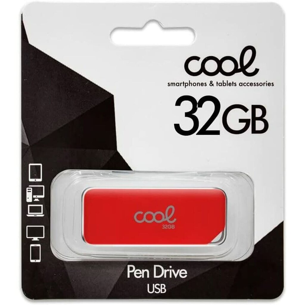 USB накопитель Cool PenDrive USB 2.0 32 GB цена | pigu.lt