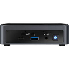 Intel BXNUC10I3FNKN2 i3-10110U 64GB Win10Home kaina ir informacija | Stacionarūs kompiuteriai | pigu.lt