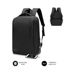 Чехол для ноутбука Subblim City Backpack цена и информация | Рюкзаки, сумки, чехлы для компьютеров | pigu.lt